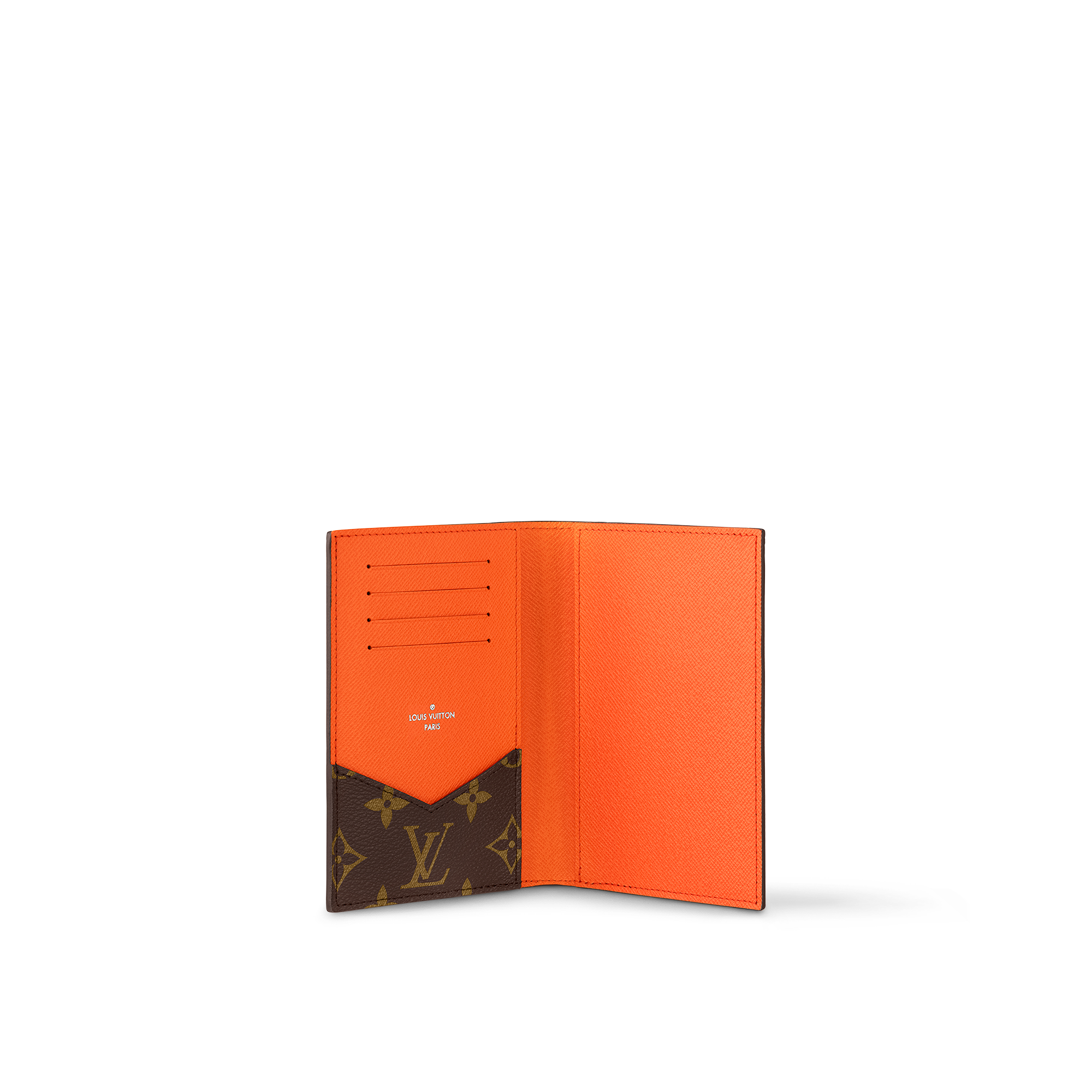 Passport Cover Monogram Macassar Canvas Travel LOUIS VUITTON